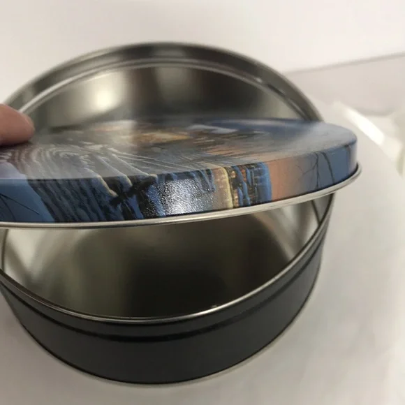 Holiday Storage Canister or Wall Art 7”X2.5” - Picture 6 of 7